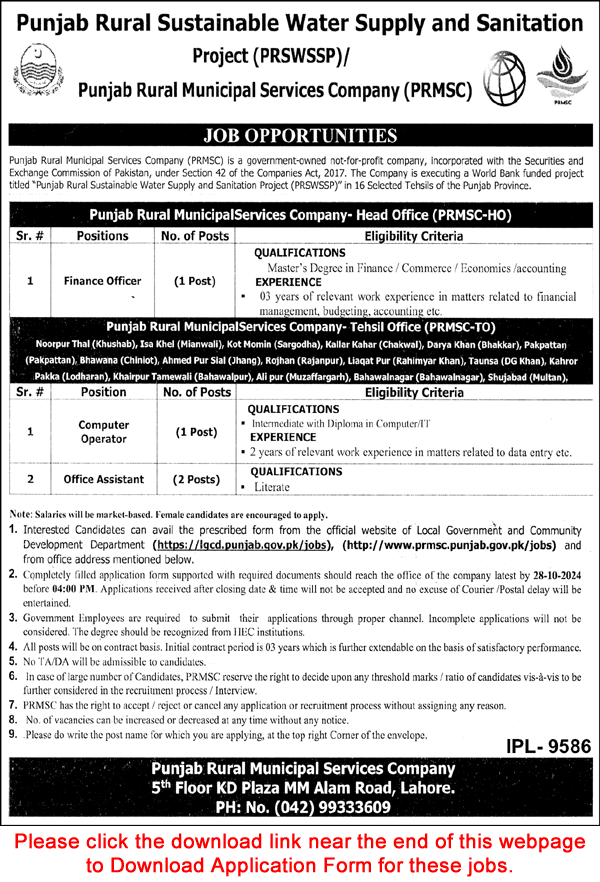 Jobs in Punjab